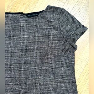 Zara Grey Shift Dress